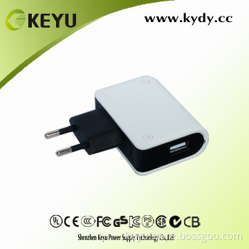 12W 2.4 Amp USB Wall Charger EU plug